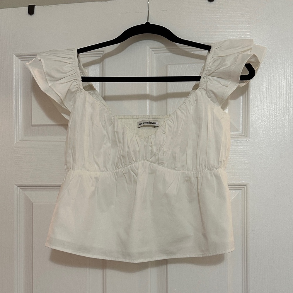 ABERCROMBIE & FITCH - flutter sleeve top